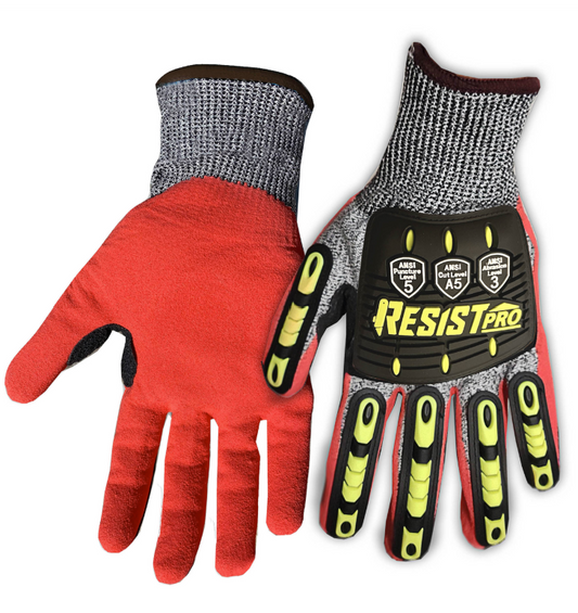 Pro Ansi A5 Cut Resistant Knit Gloves