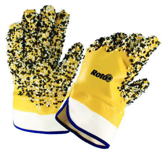 Roto Gloves PVC with Safety Cuff