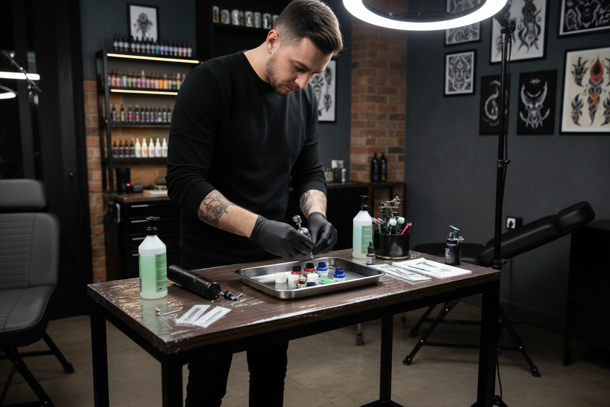 Best Black Nitrile Disposable Gloves for Tattoo Artists in 2026
