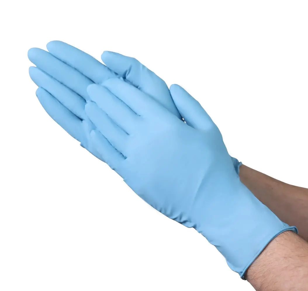 8.7 mil Blue Nitrile Exam Glove