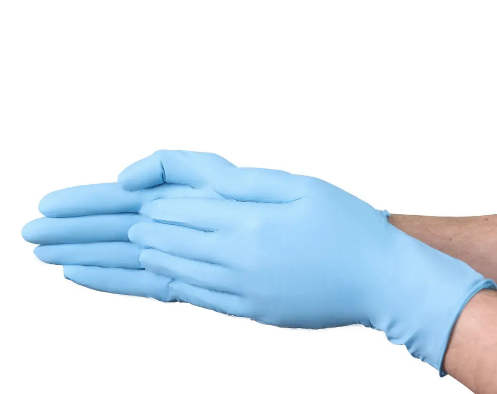 8.7 mil Blue Nitrile Exam Glove